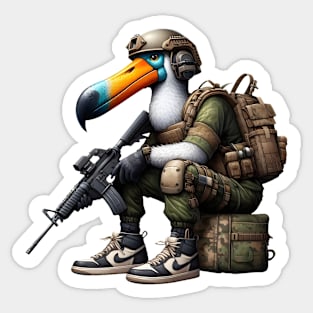 Tactical Dodo Bird Sticker